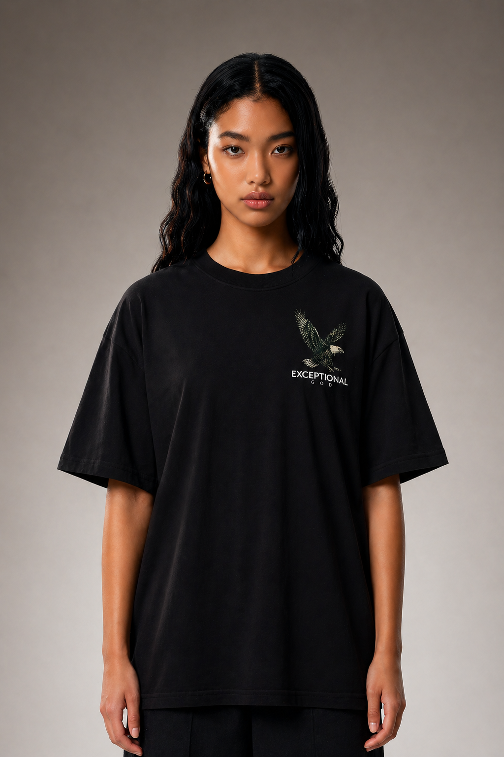 Dept. Of Belief- Black-oversized-boxy-tee