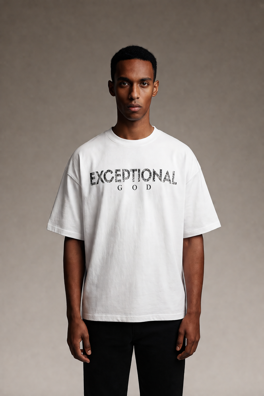 Dept. Of Belief- White-oversized-boxy-tee