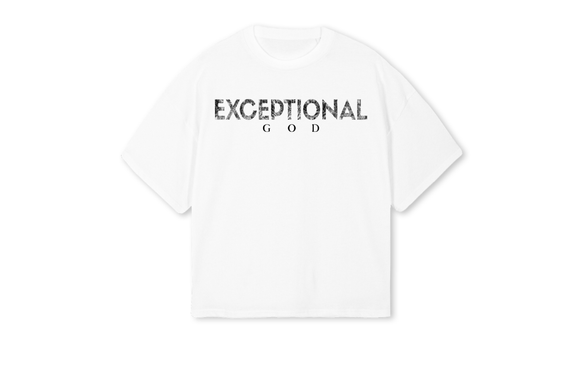 Dept. Of Belief- White-oversized-boxy-tee